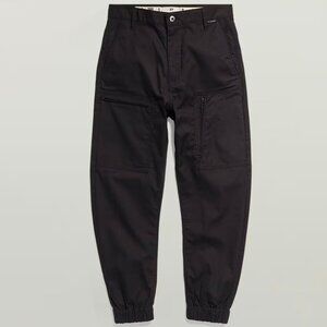 G-Star RAW Womens Regular Cargo Boyfriend Pants Size 8 Black 29